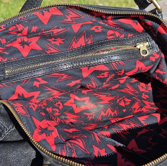 Marc by Marc Jacobs black leather hobo satchel - Picture 4 of 15